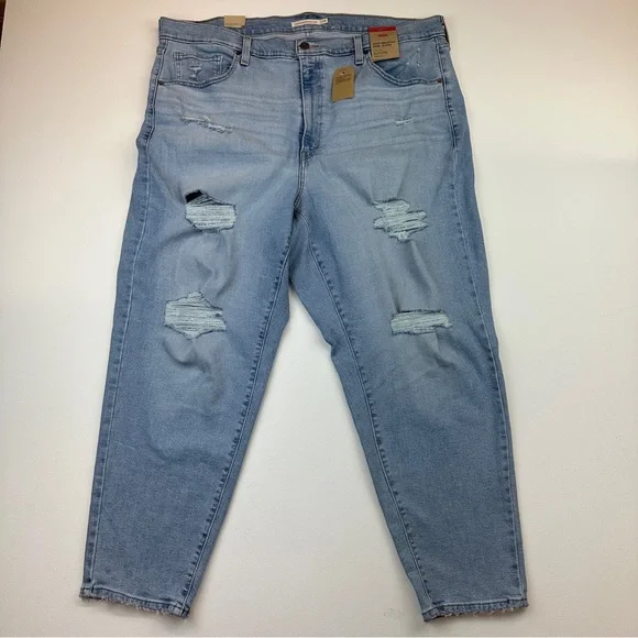 Levi’s High Waisted Mom Jeans Size 20W NWT - Picture 3 of 13